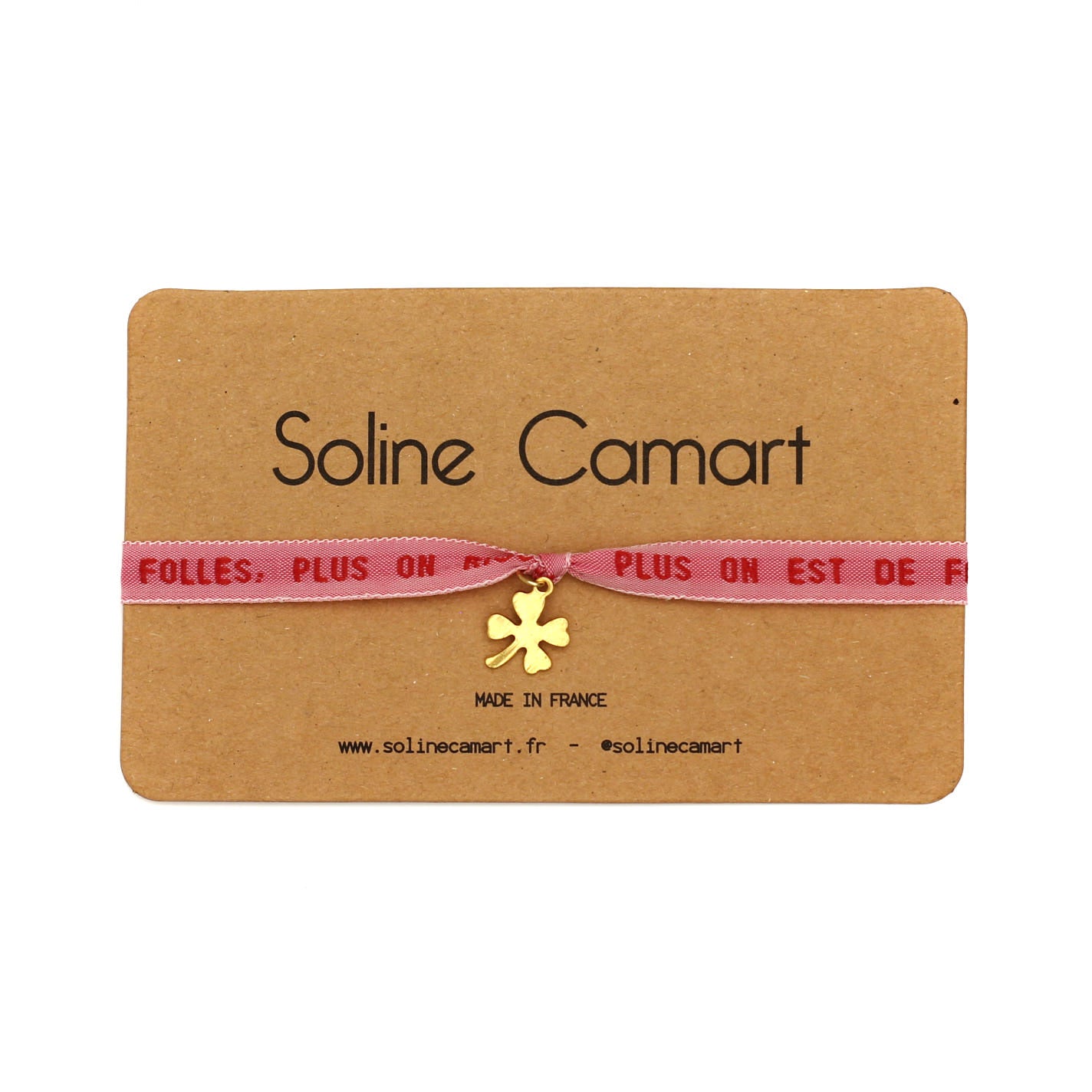 cadeau bracelet copine phrase rigolo