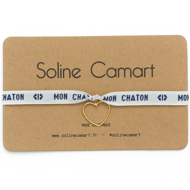 Bracelet amour Mon Chaton