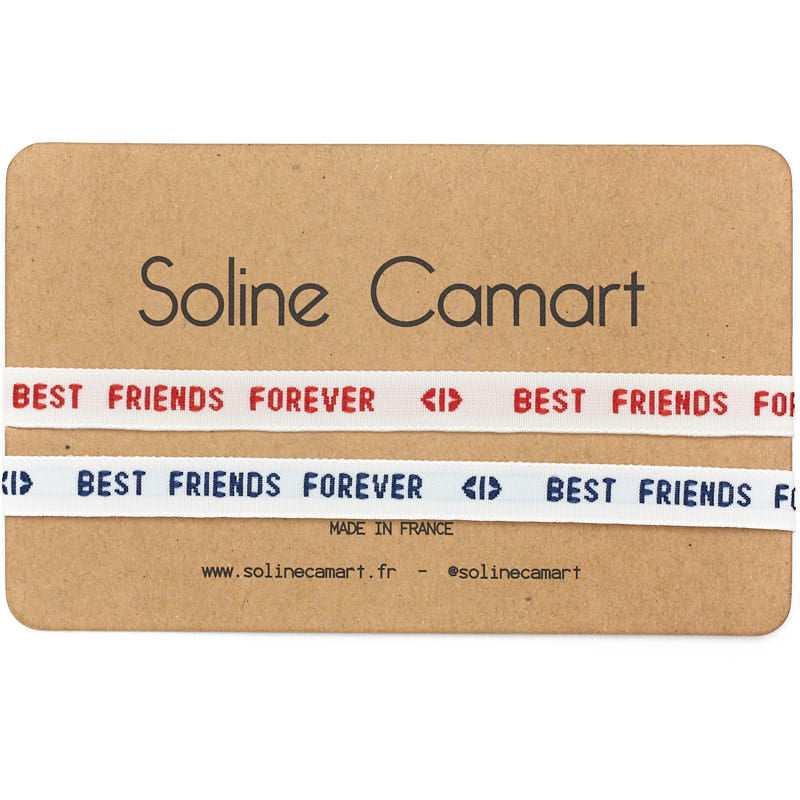 bracelet duo best friends forever