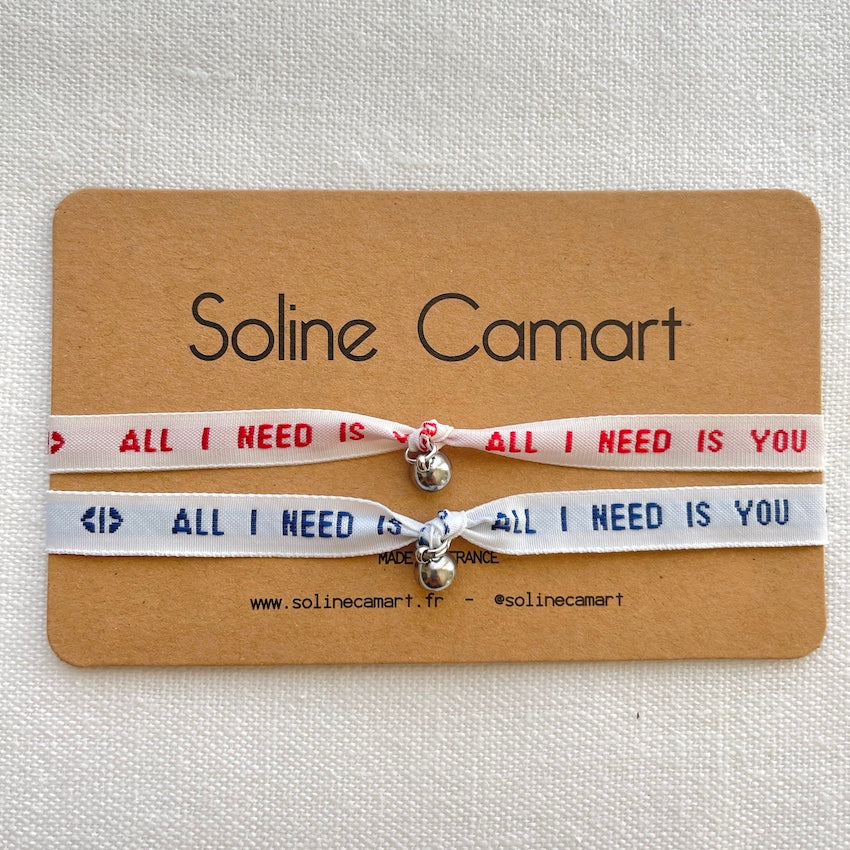 Bracelet All I need is you