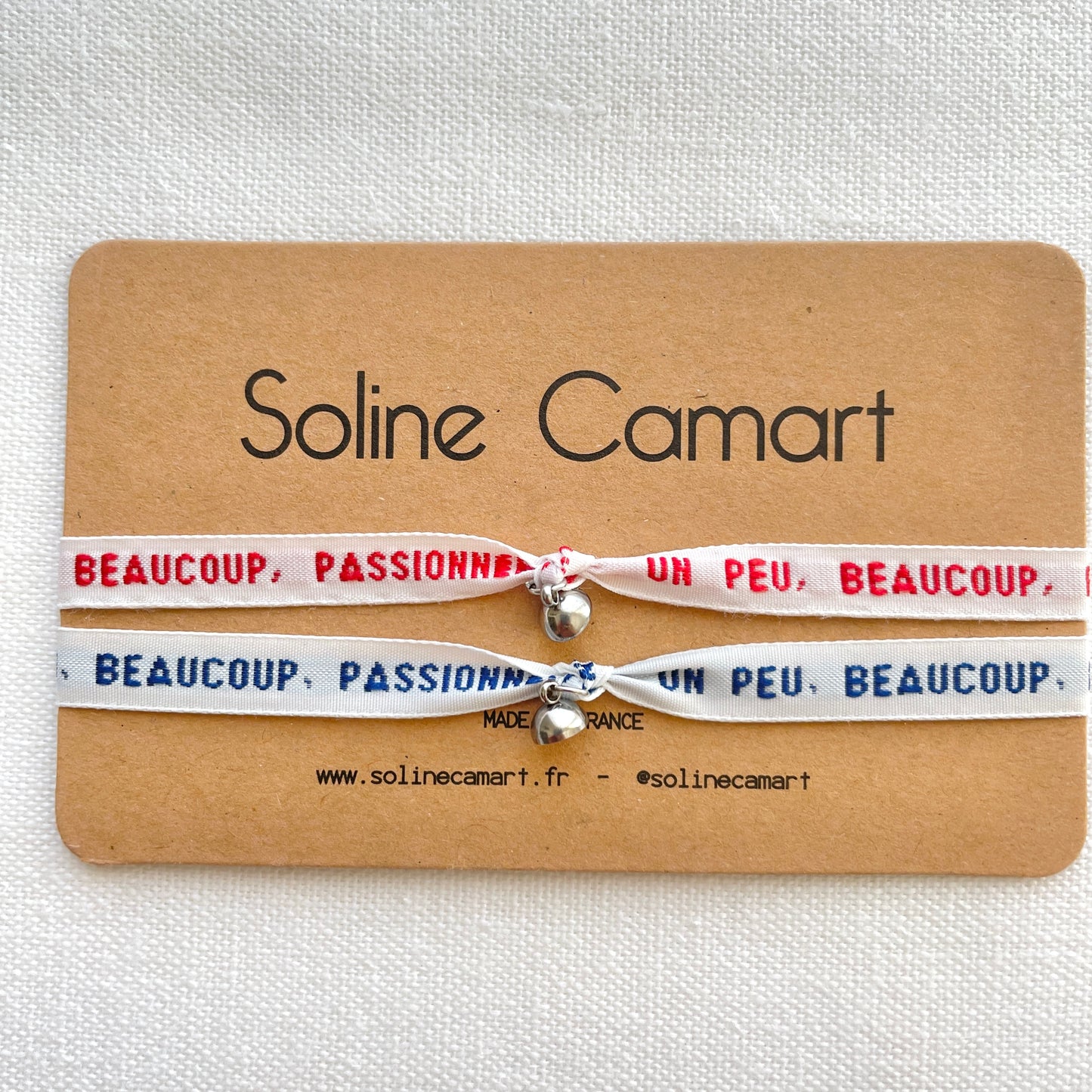 Bracelets amour un peu beaucoup passionnement