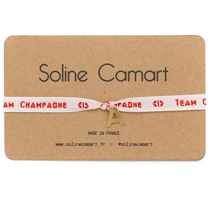 Bracelet Champagne personnalise