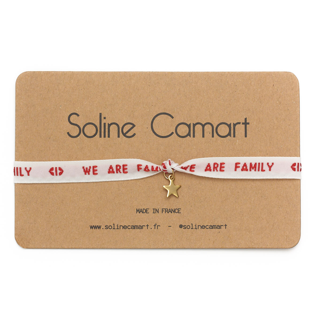 bracelet chanson we are family