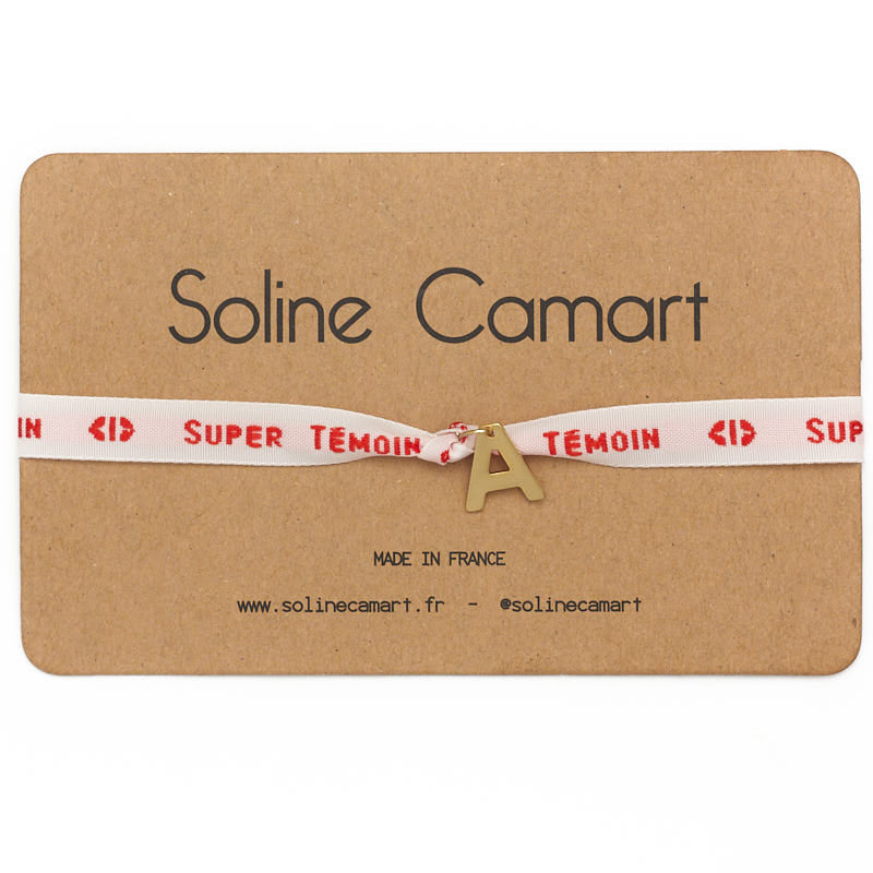 Bracelet temoin personnalise