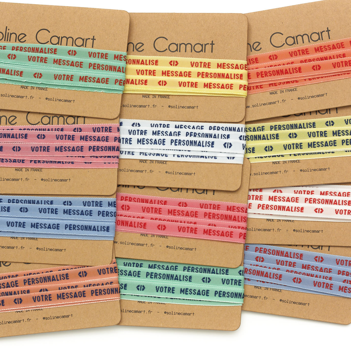 Paires de lacets personnalises