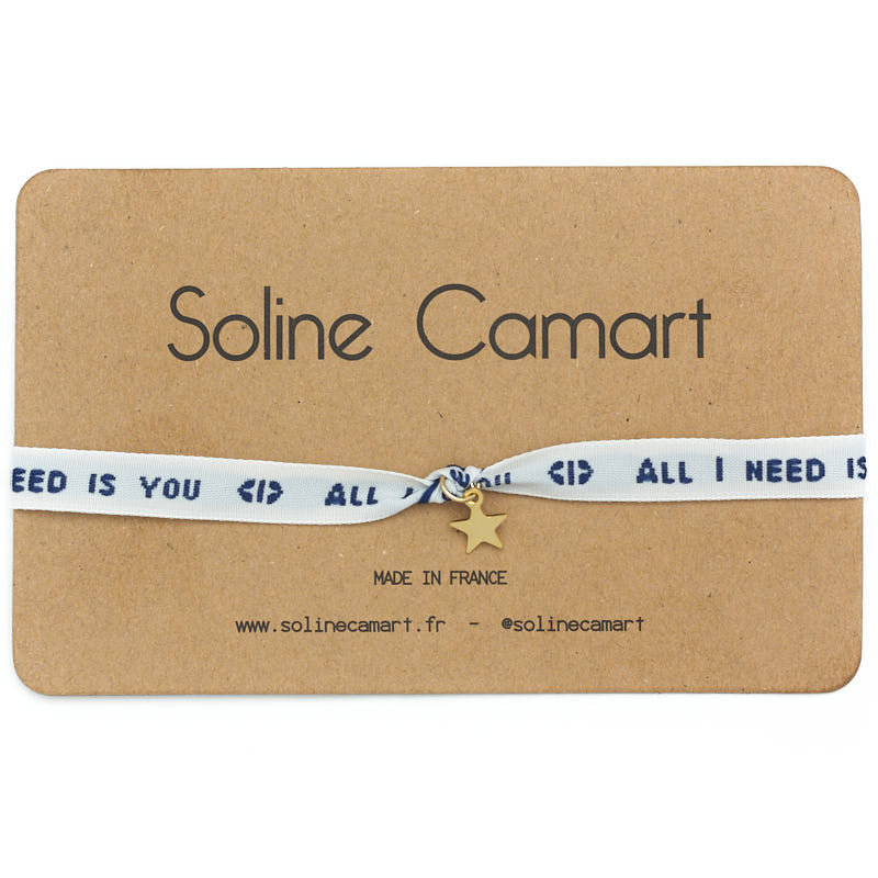 all i need is you bracelet amour bijou