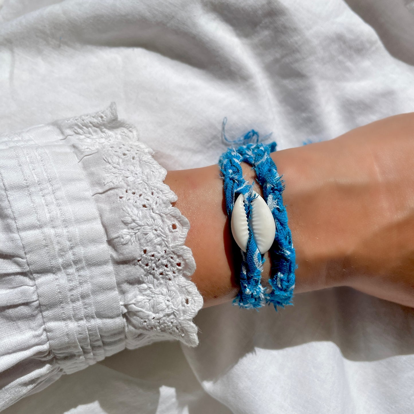 Bracelet Bandana & Coquillage
