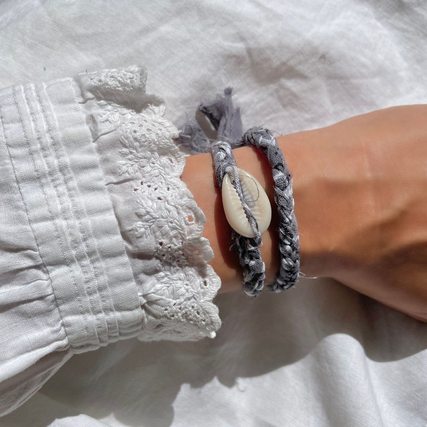 Bracelet Bandana & Coquillage