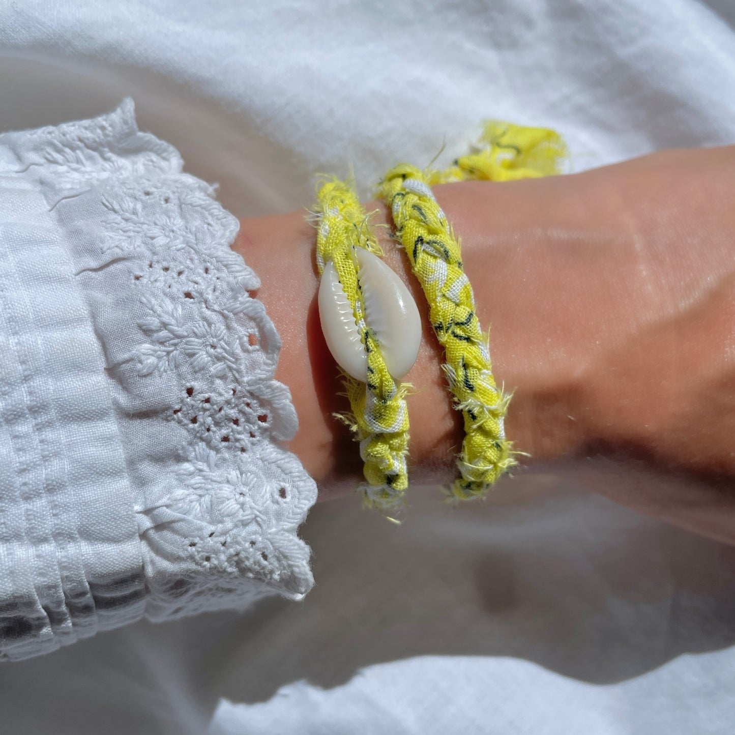 Bracelet Bandana & Coquillage