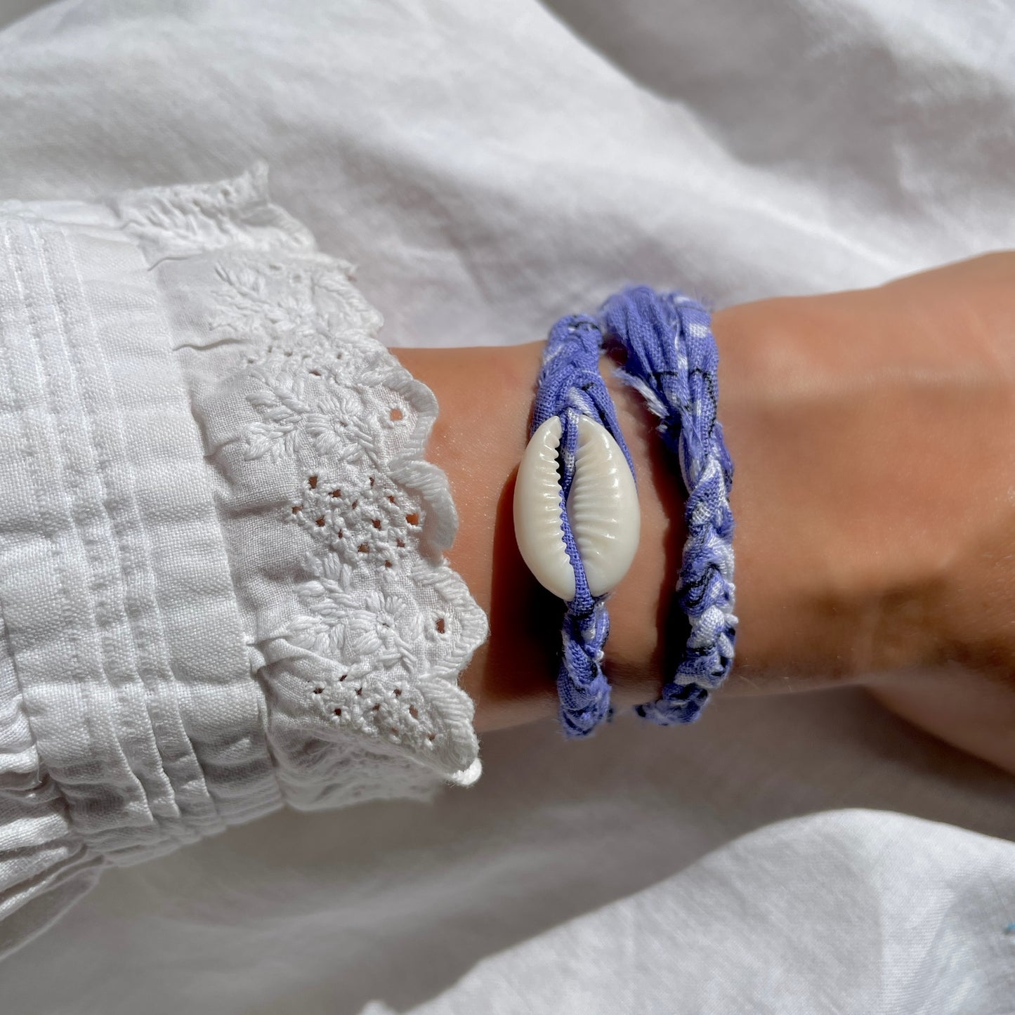 Bracelet Bandana & Coquillage