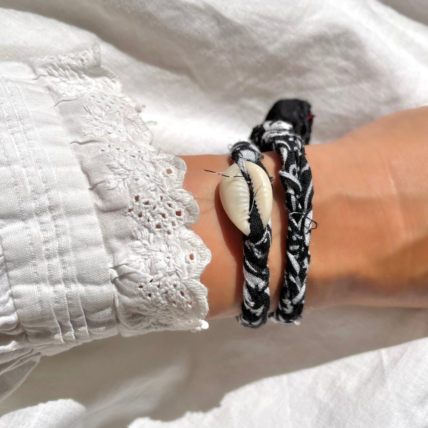Bracelet Bandana & Coquillage