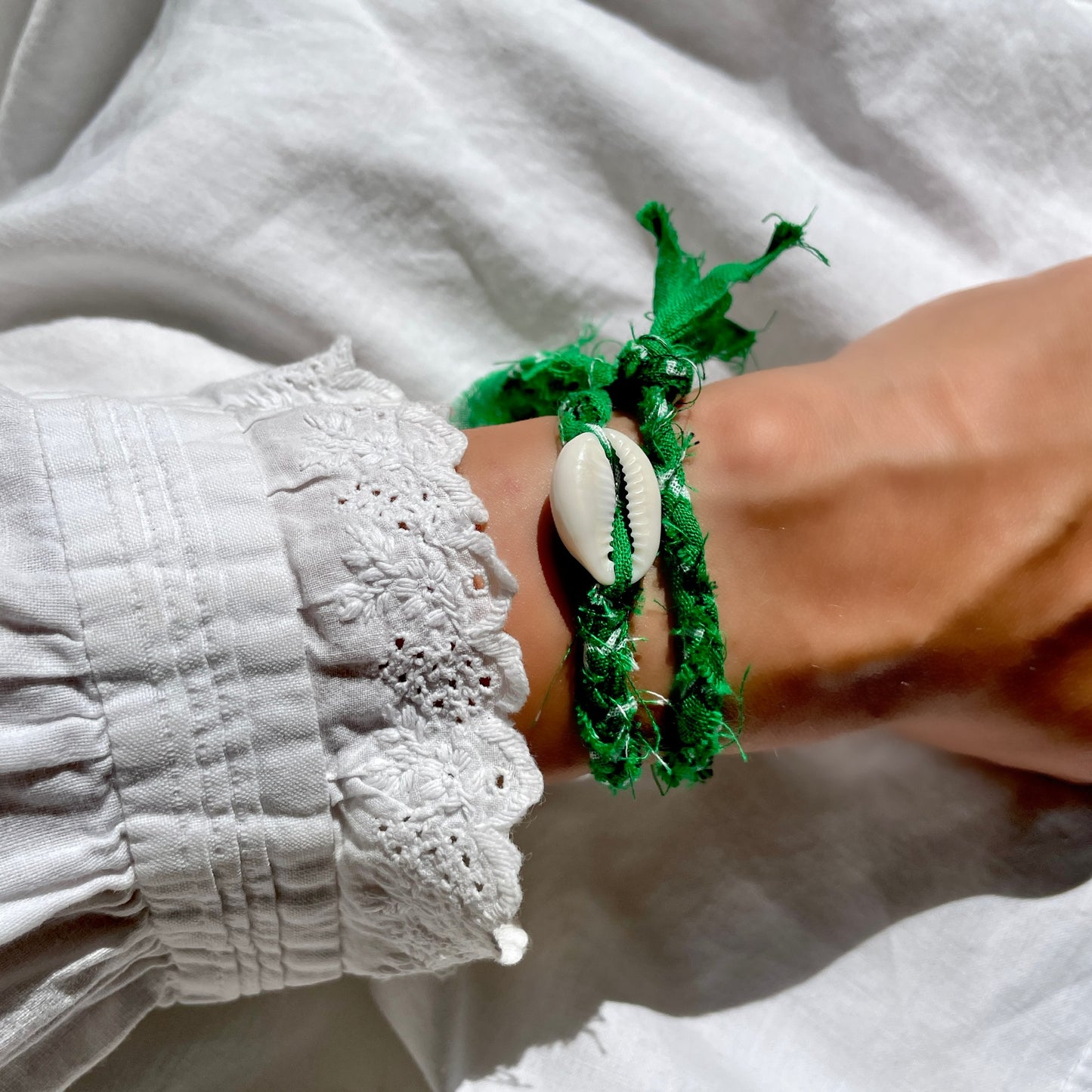 Bracelet Bandana & Coquillage