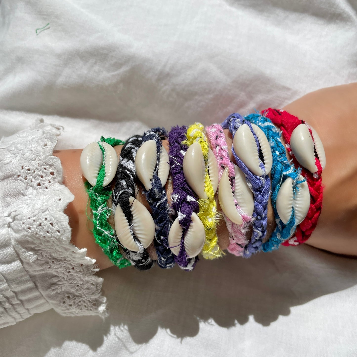 Bracelet Bandana & Coquillage