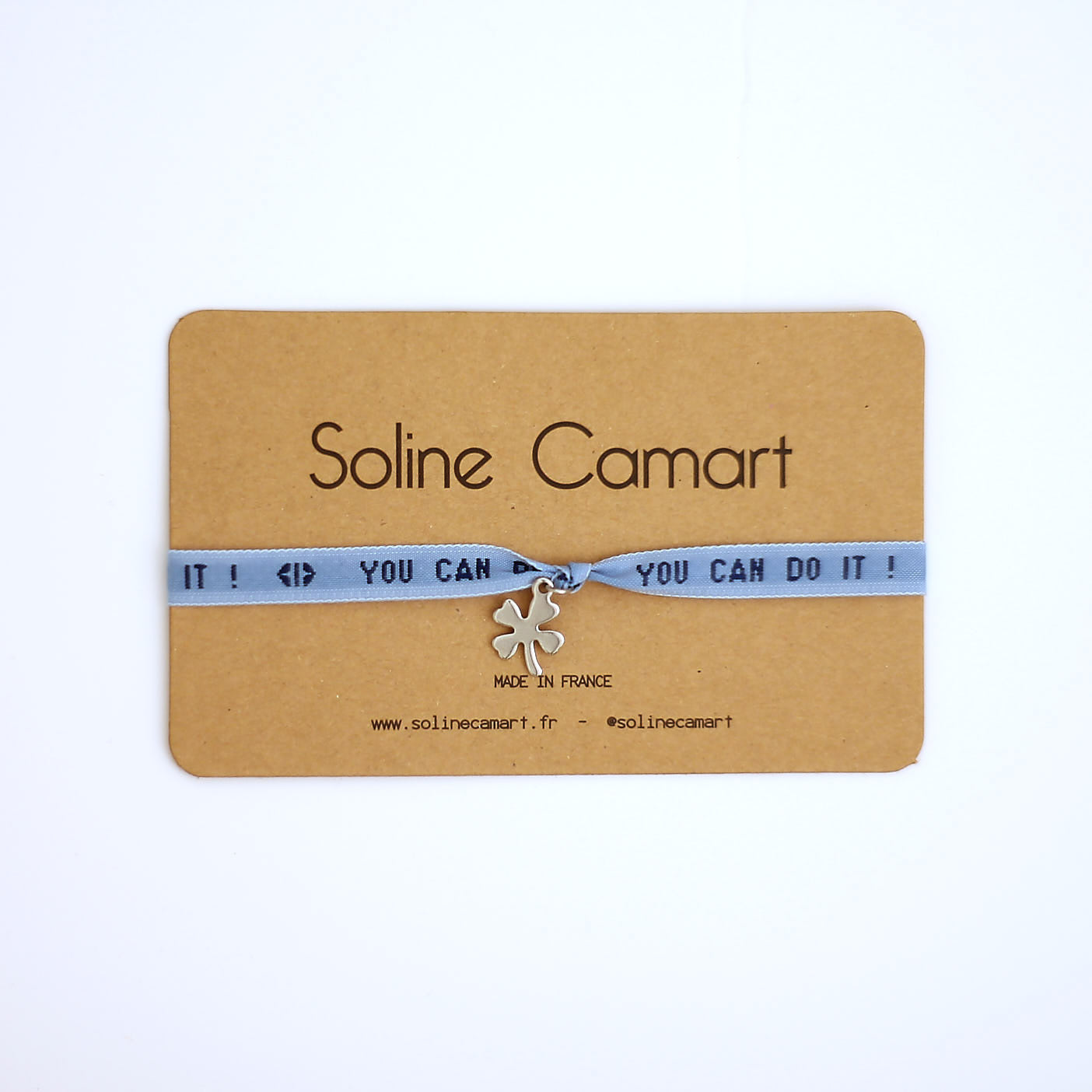 bracelet cadeau phrase you can do it