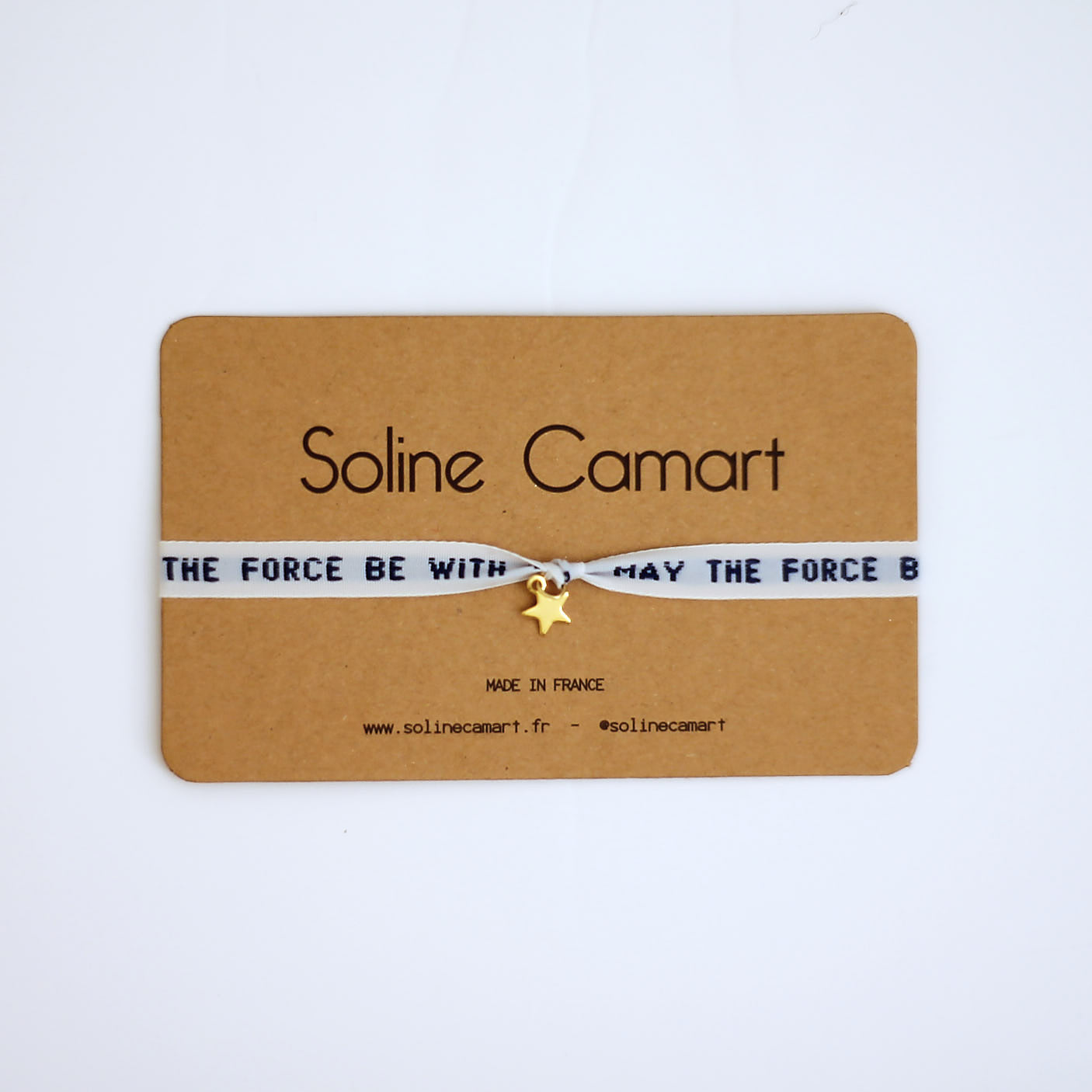 cadeau bracelet may the force be with you