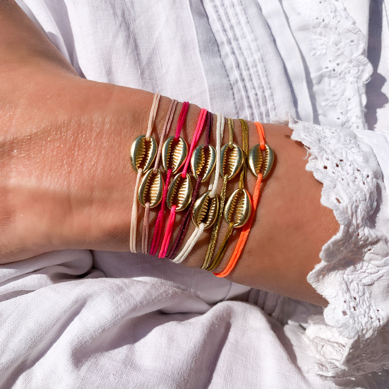 Gold Shell Bracelet – Marjan Creations