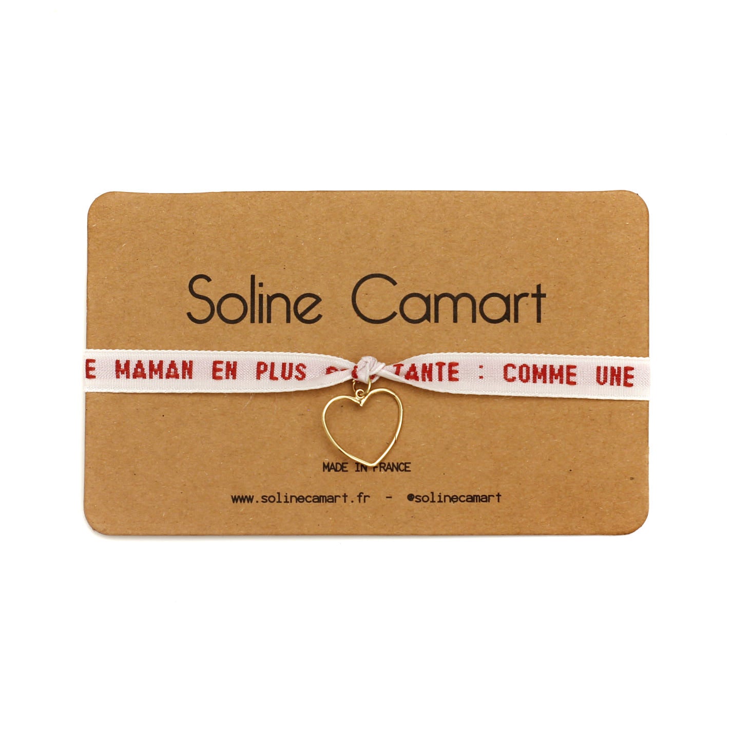 Bracelet cadeau tante humour