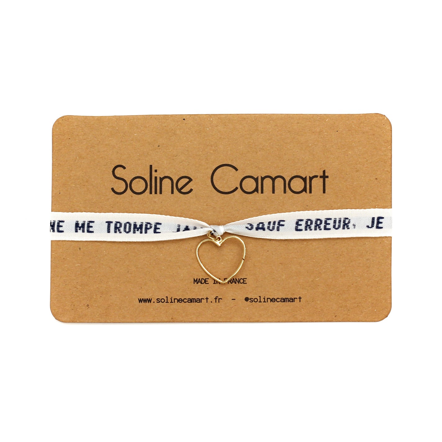 Bracelet erreur humour 