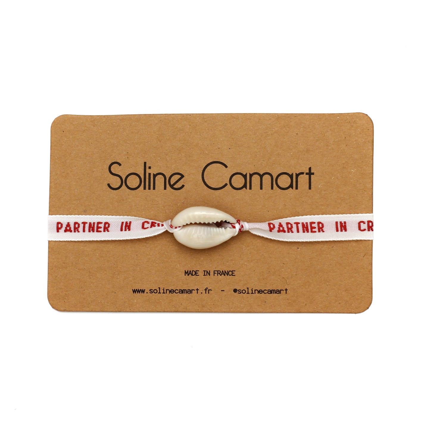 bracelet PARTNER-IN-CRIME coquillage