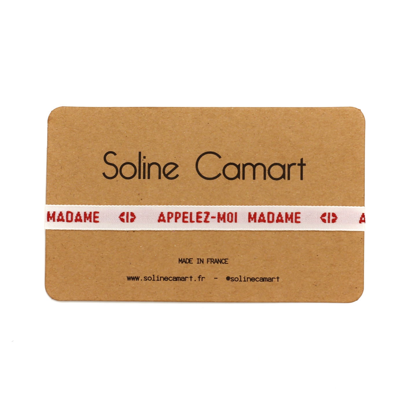 bracelet appelez moi madame