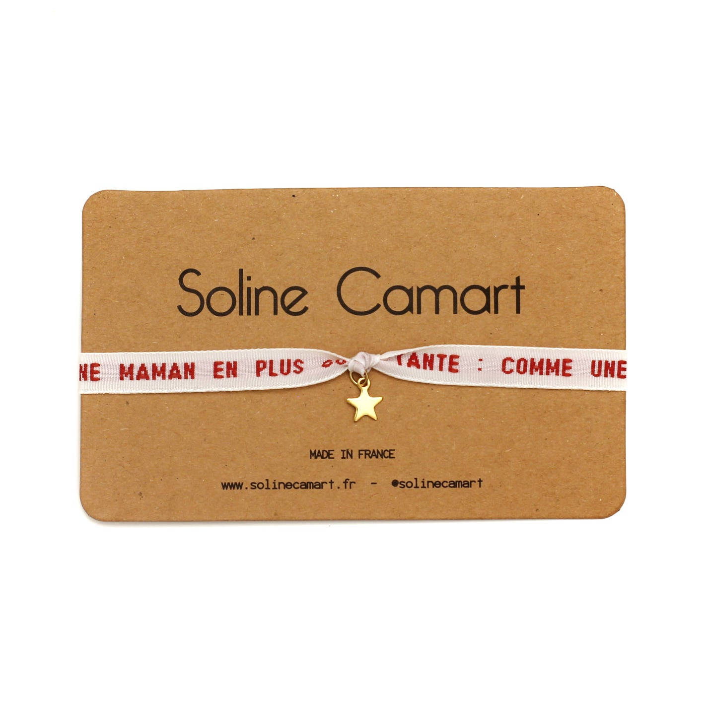 bracelet cadeau tante humour maman