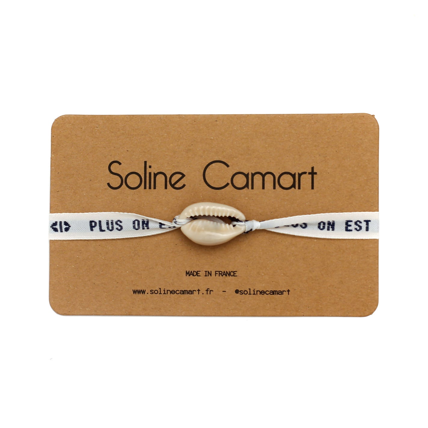 bracelet copain humour bleu