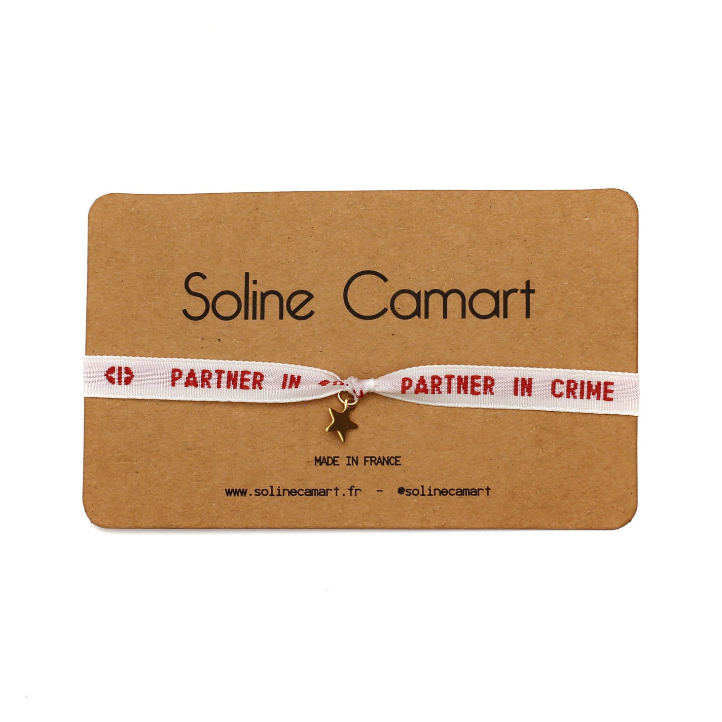cadeau PARTNER-IN-CRIME femme