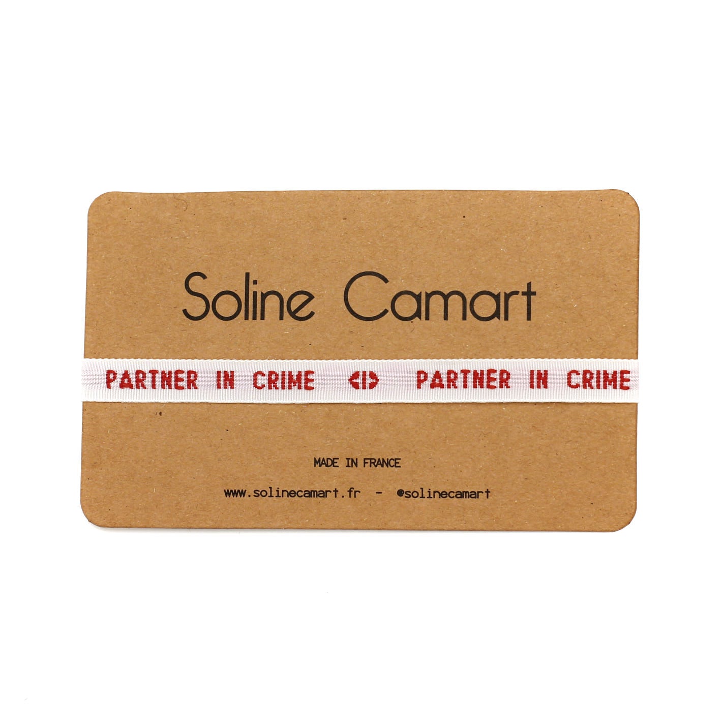 cadeau PARTNER-IN-CRIME rouge