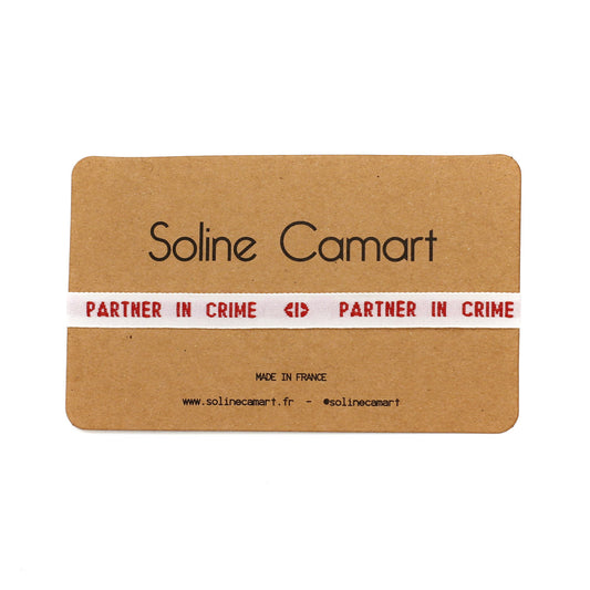 cadeau PARTNER-IN-CRIME rouge