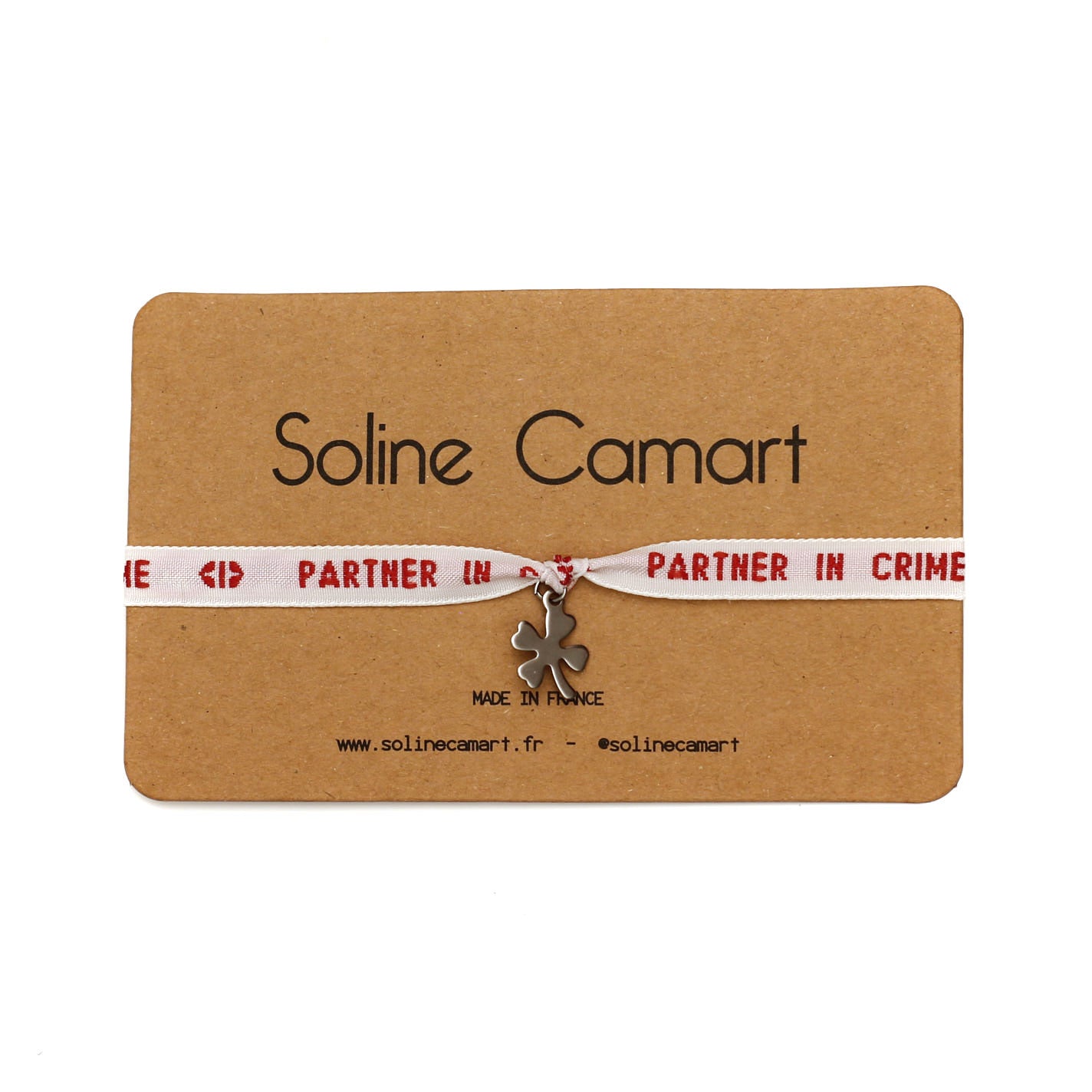 cadeau amour PARTNER-IN-CRIME femme