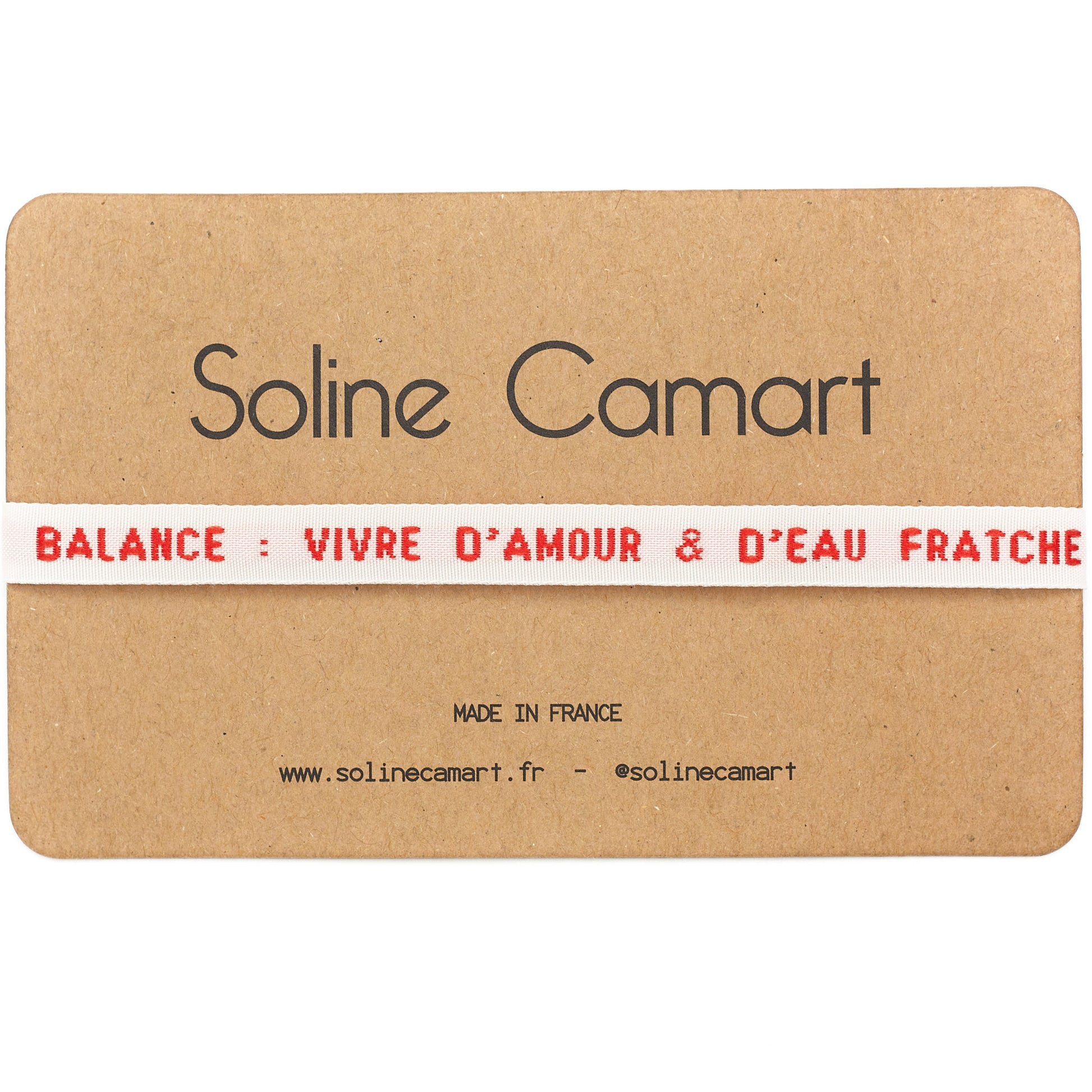 bracelet balance signe astrologique