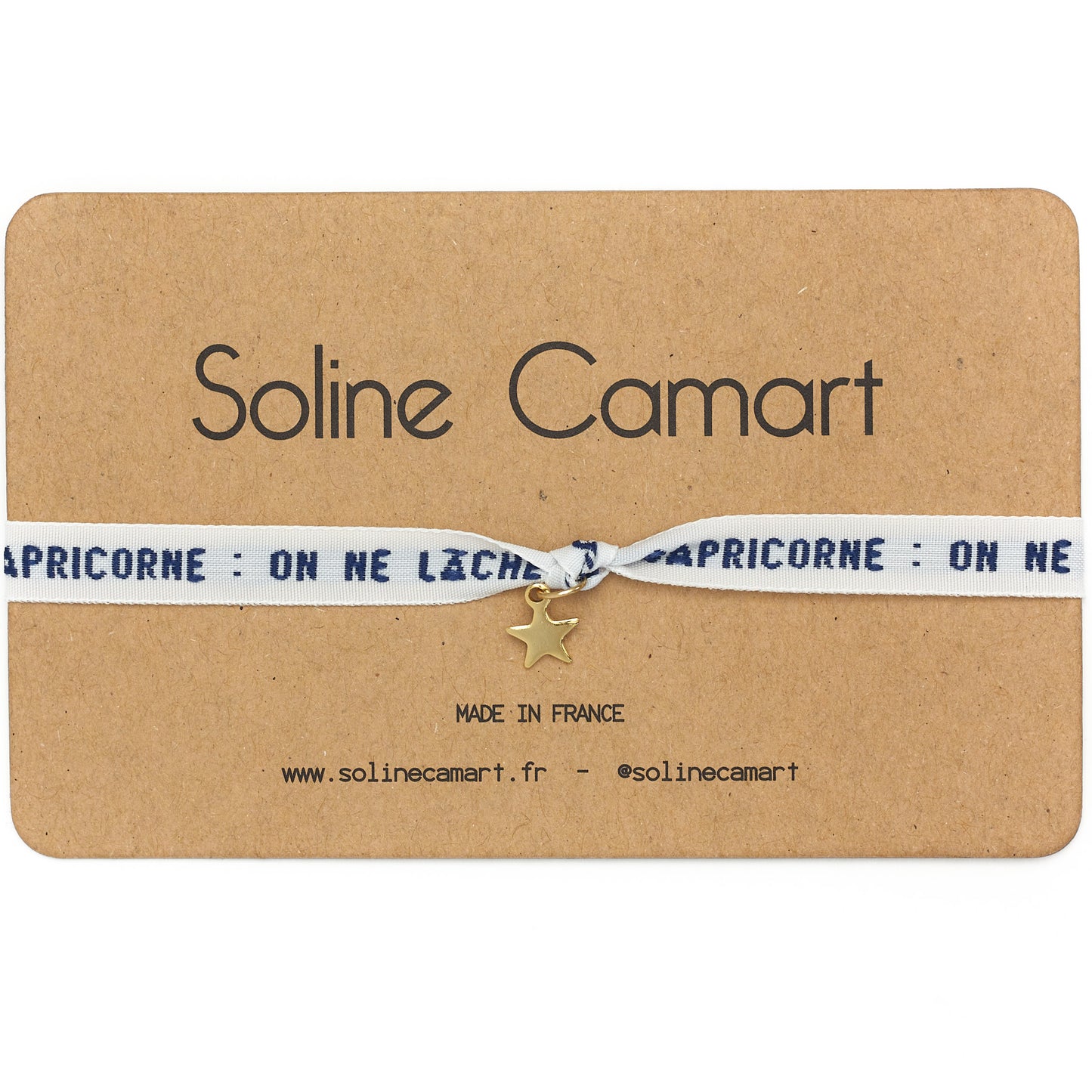 bracelet capricorne signe astrologique bijou