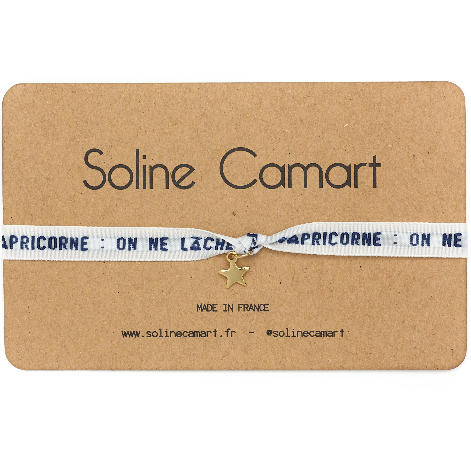 bracelet capricorne signe astrologique bijou