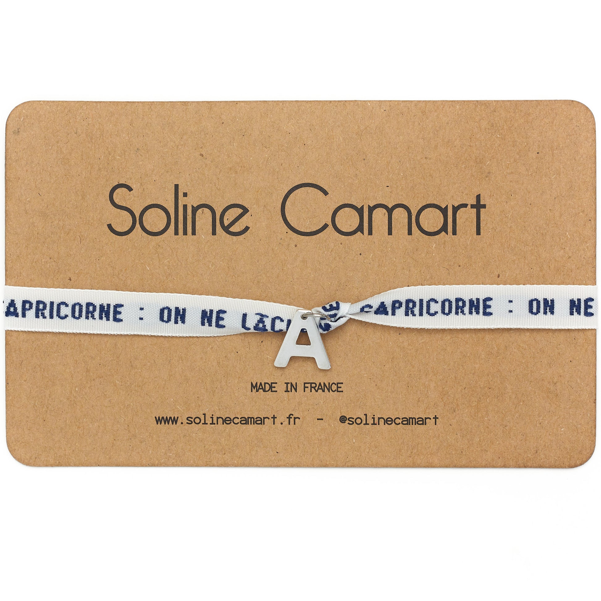 bracelet capricorne signe astrologique personnalise