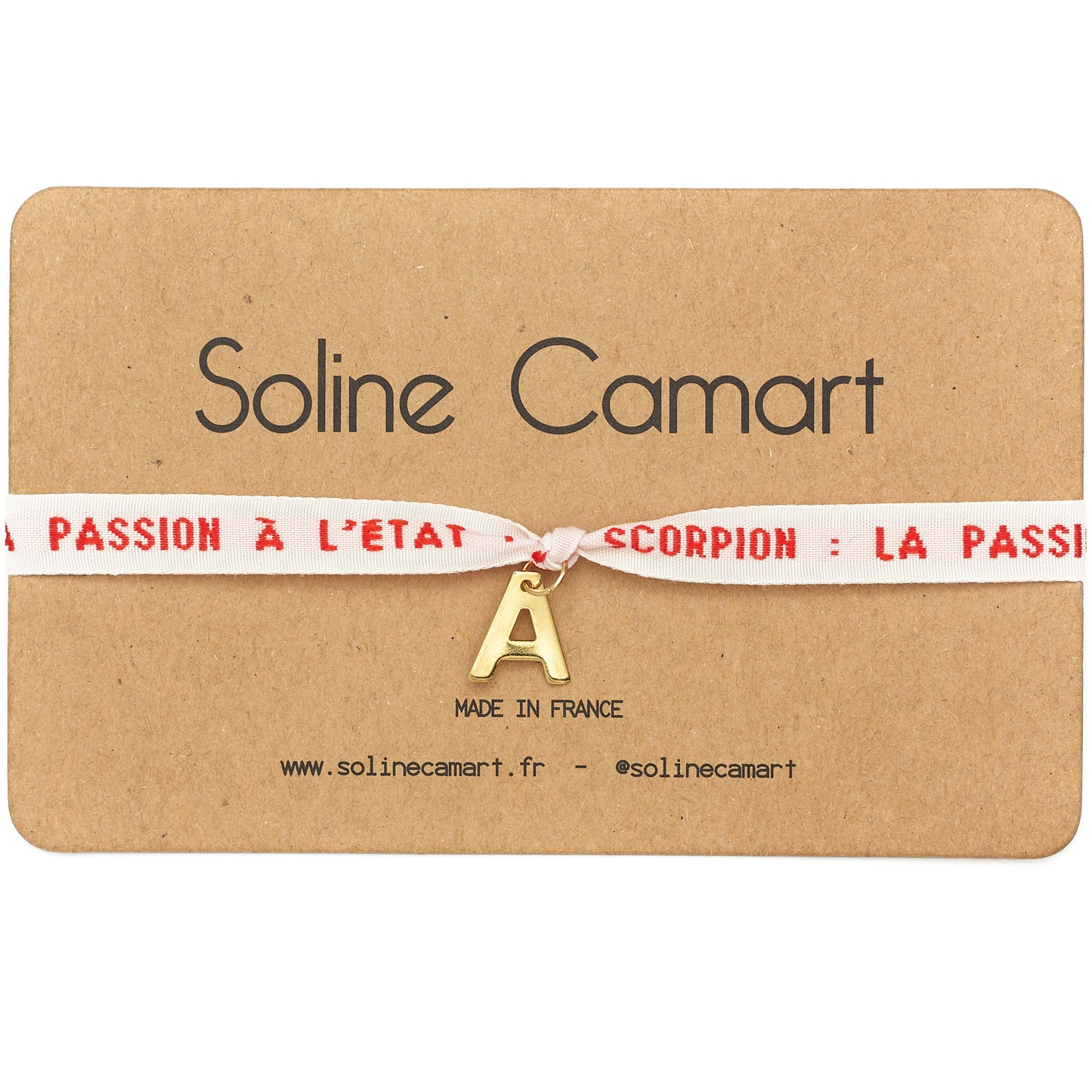 bracelet scorpion signe astro personnalise