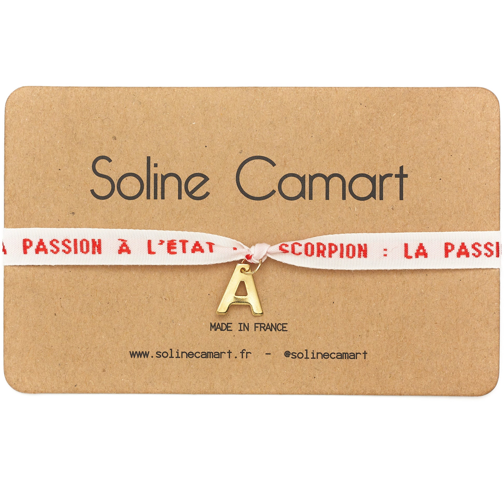 bracelet scorpion signe astro personnalise
