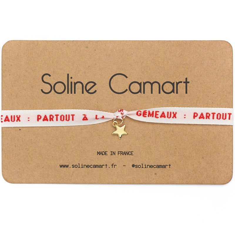 bracelet gemeaux signe astro