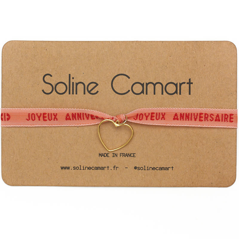 Bracelet cadeau Joyeux Anniversaire 