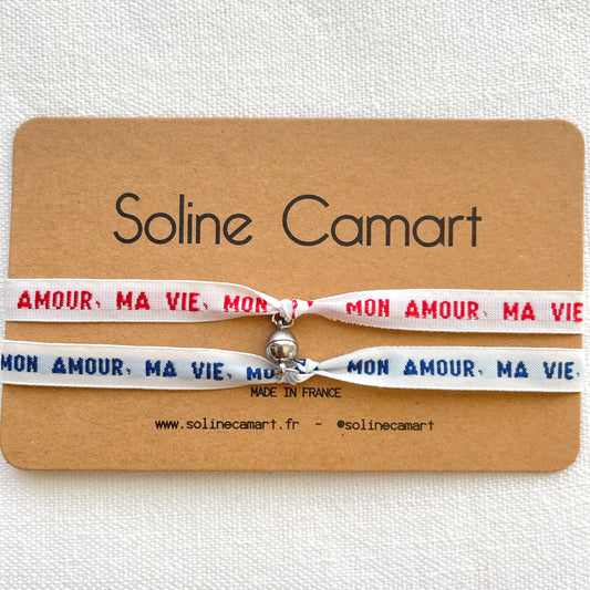 Bracelet amour aimant