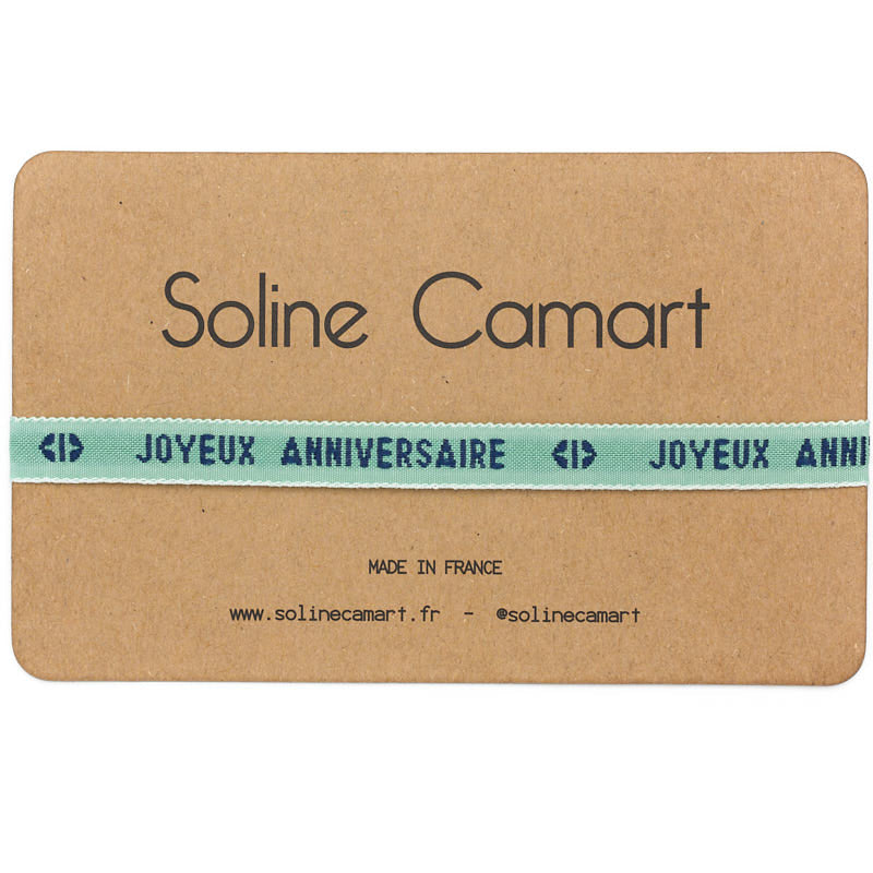 Bracelet Joyeux Anniversaire 
