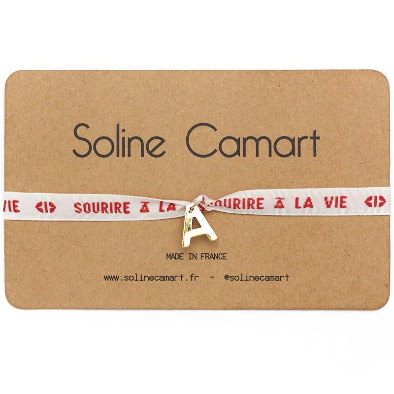Bracelet Sourire à La Vie personnalise