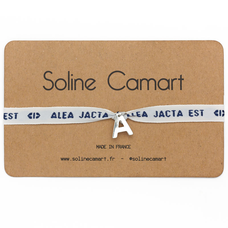 Bracelet Alea Jacta Est personnalise