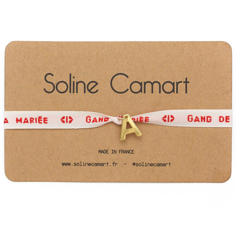 Bracelet Gang de la Mariee personnalise