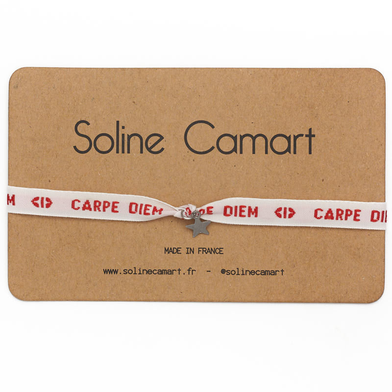 Bracelet cadeau Carpe Diem