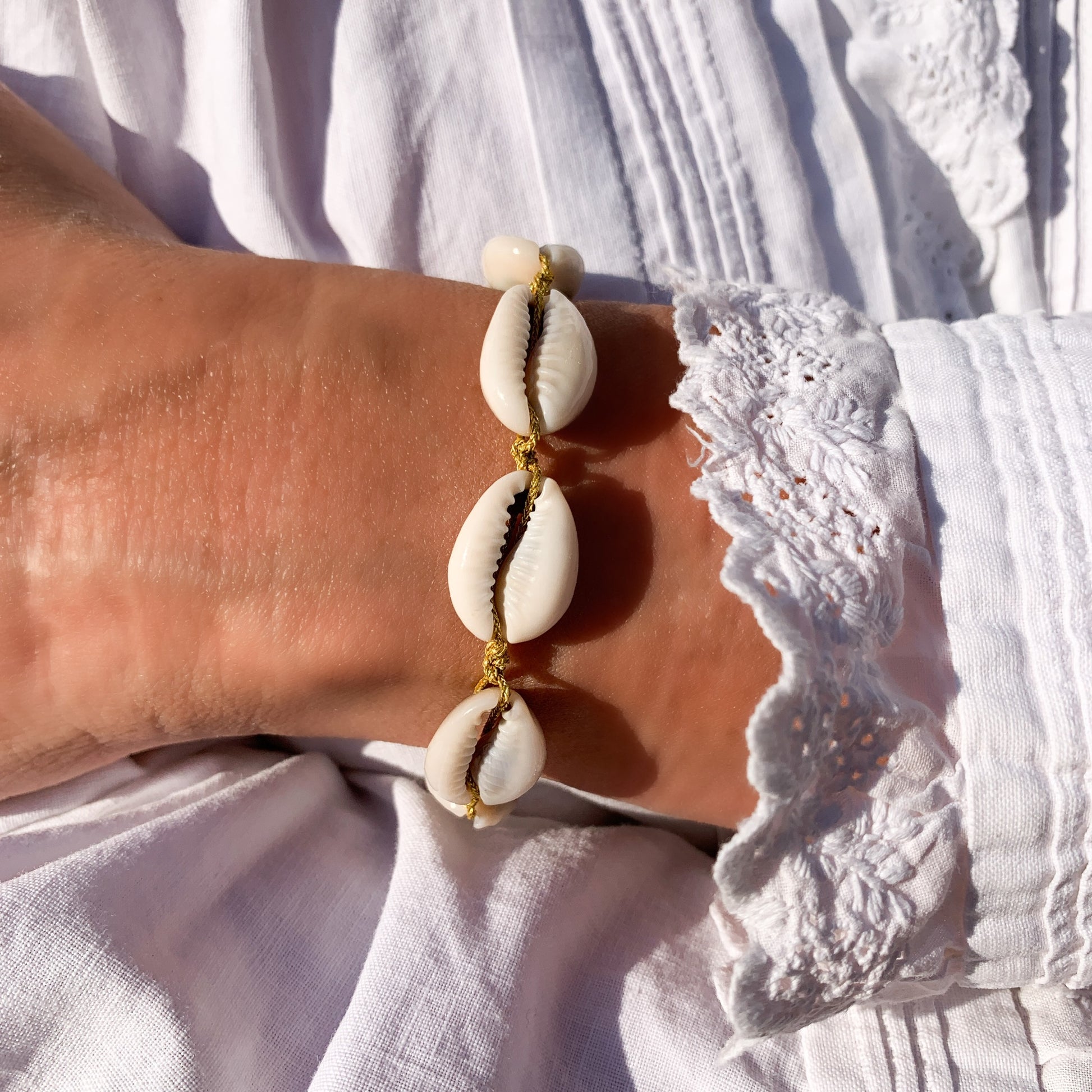 Bracelet coquillages
