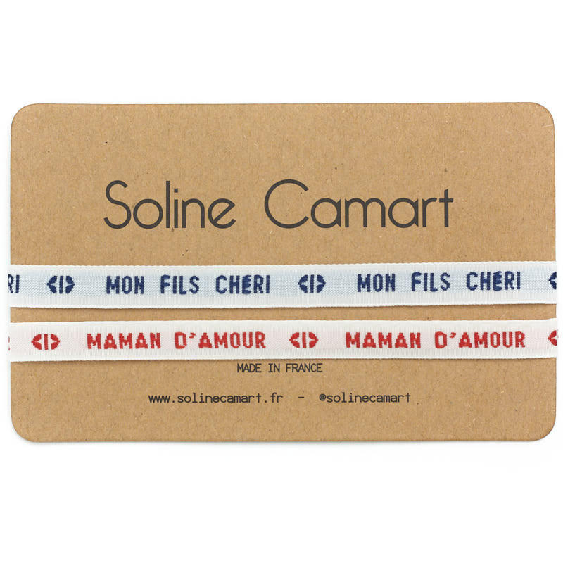 Bracelet  famille fils maman