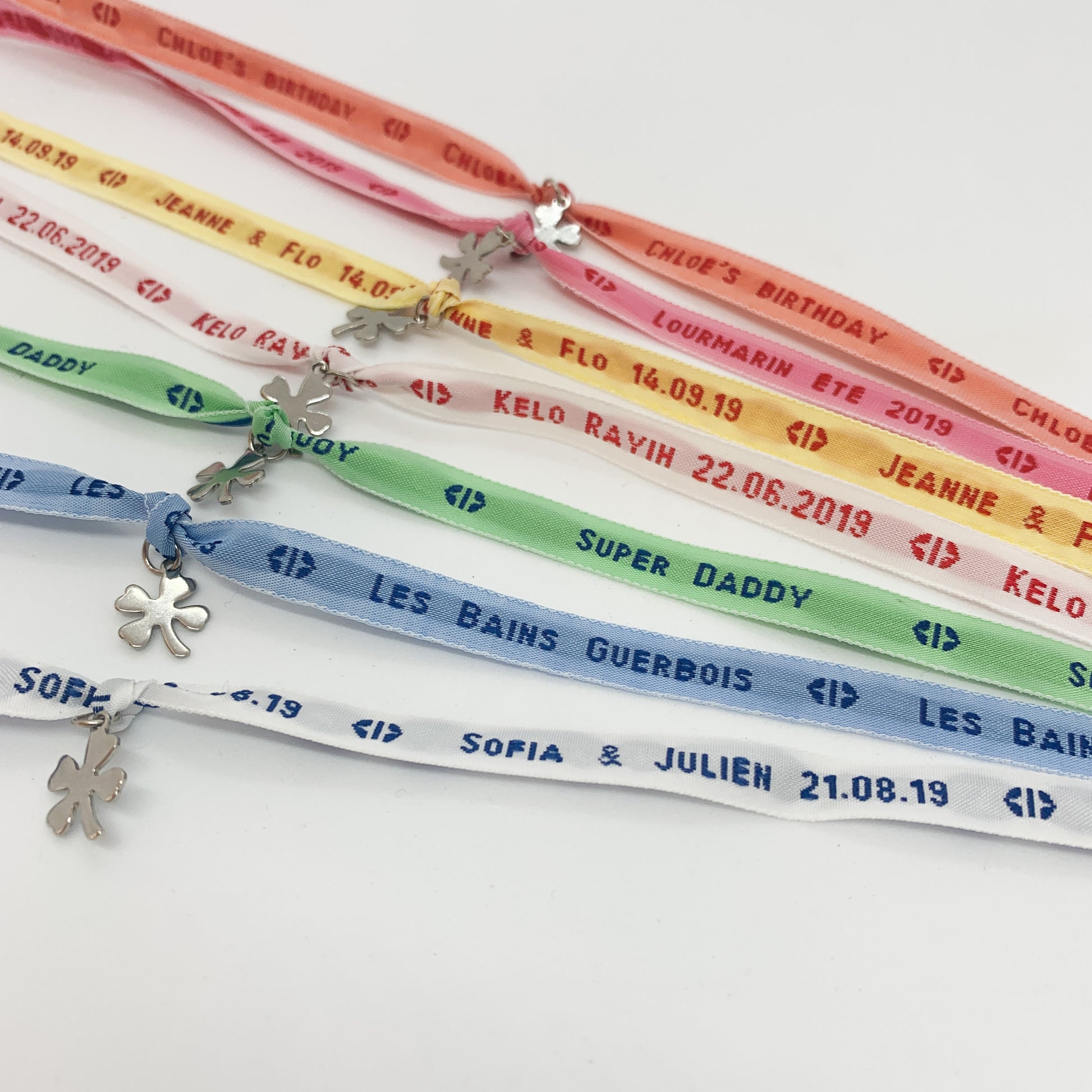 Bracelet texte personnalise 