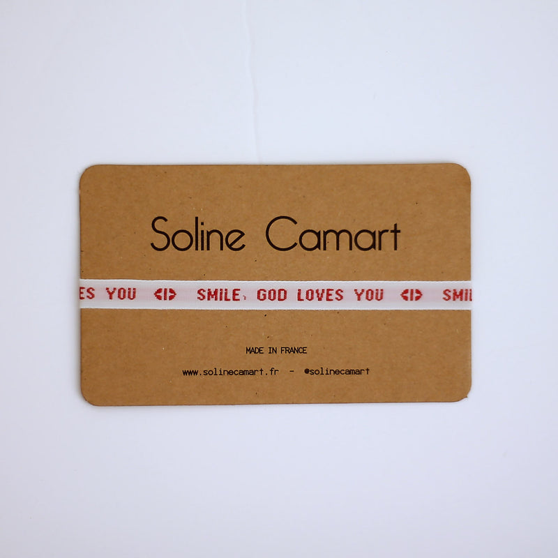 SMILE, GOD LOVES YOU