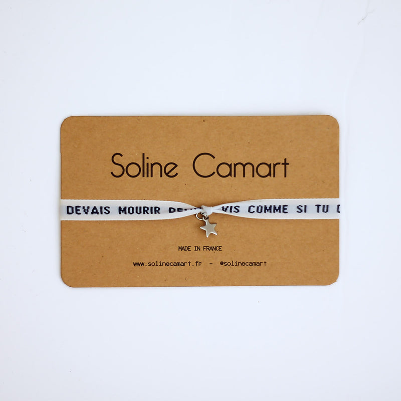 VIS COMME SI TU DEVAIS MOURIR DEMAIN
