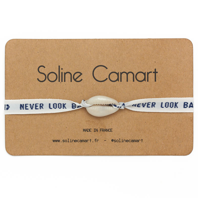 bracelet cadeau Never Look Back 